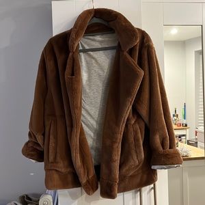 Aerie Soft Fur Jacket